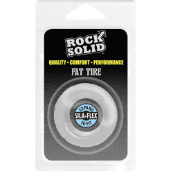 RockSolid by Doc Johnson Cockring The Fat Tire 25 mm Blanc